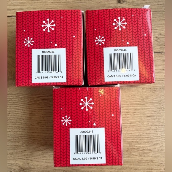 In Box 2016 3 Tim Hortons Burlap Bag of Coffee Christmas Ornament Collectibles - Picture 4 of 6